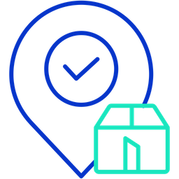 Zugelassener Logistikstandort  Symbol