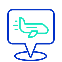 Localização do aeroporto  Ícone