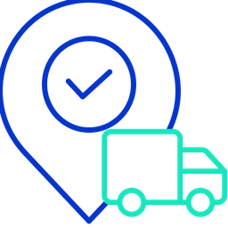 Delivery Truck Location  Icon