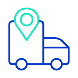 Delivery Truck Location  Icon