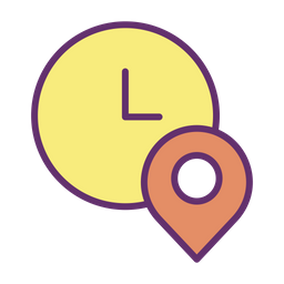 Clock Location  Icon