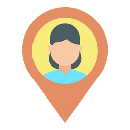 Muser Map Location Pin User Location Person Location Icon