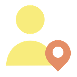Muser Loaction Pin User Location Person Location Icon