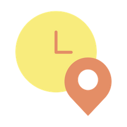 Clock Location  Icon