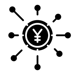 Geschäftliches Networking  Symbol