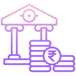 Bank And Money  Icon