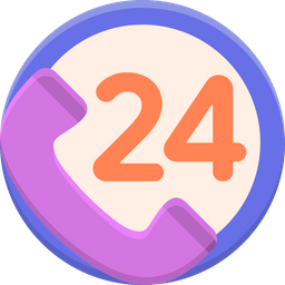 24 Hours Service  Icon