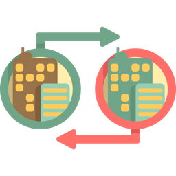De empresa para empresa  Ícone