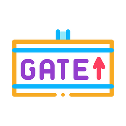 Airport Gate  Icon