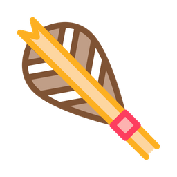 Archery Arrow Feather  Icon