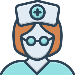 Female Nurse  Icon