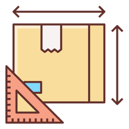 Box Dimension  Icon