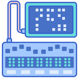 Braille Keyboard  Icon