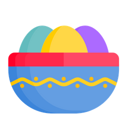 Ostern Schüssel  Symbol