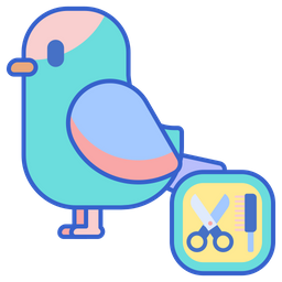 Vogelpflege  Symbol