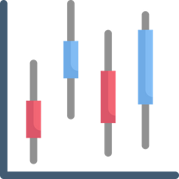 Candlestick Chart  Icon