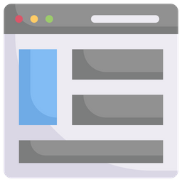 Browser Layout  Icon