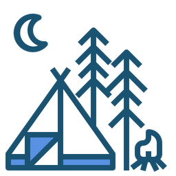 Camping  Icon