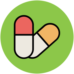 Kapseln Medizin Medikamente Symbol