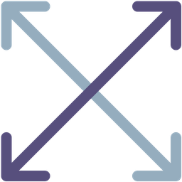 Cross Arrow  Icon