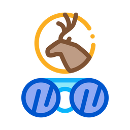 Deer Binocular  Icon