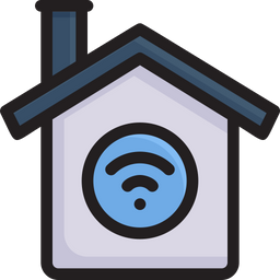 WLAN zuhause  Symbol