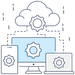 Computação em nuvem  Ícone