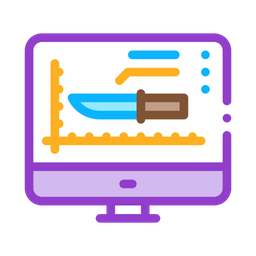 Measuring Knife  Icon