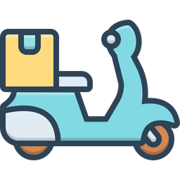 Delivery Scooter  Icon