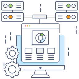 Data Management  Icon