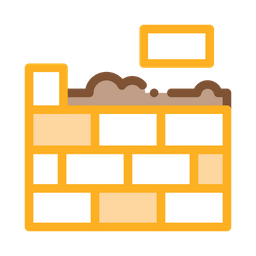 Construct Wall  Icon