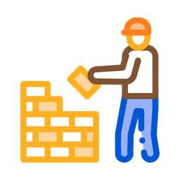 Construct Bricklayer  Icon