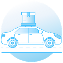 Car Service Delivery  Icon