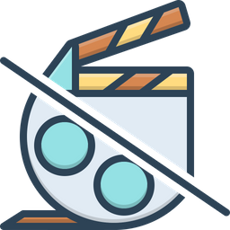 Block Film  Icon