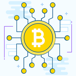 Bitcoin Blockchain  Icon