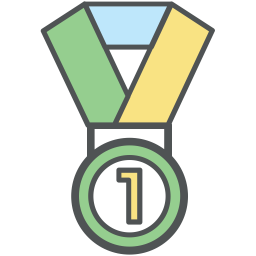 Medle Position Medal Icon