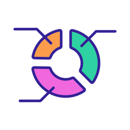 Gráfico circular  Icono