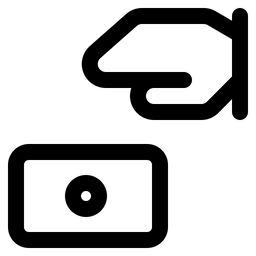 Barzahlungen  Symbol