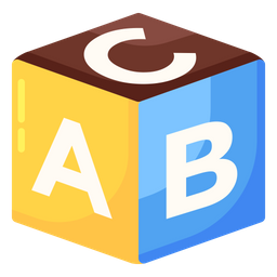Alphabetblock  Symbol