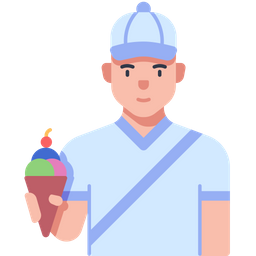 Icecream Seller  Icon