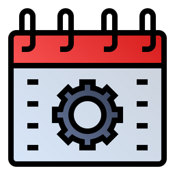 Calendar Setting  Icon