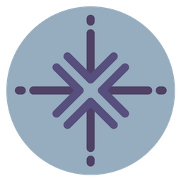 Center Arrow  Icon