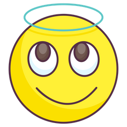 Gesegnetes Emoji  Symbol