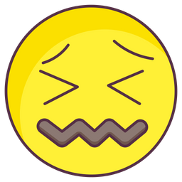 Verwirrtes Emoji  Symbol