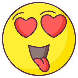 Bewundern Sie Liebe Emoticon  Symbol