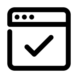 Freigegebene Webseite  Symbol