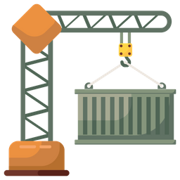 컨테이너 크레인  아이콘
