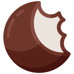 Milk Chocolate Sweet Chocolate Bite Icon
