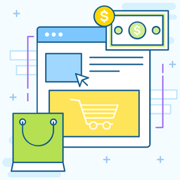 Ecommerce Website  Icon