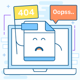 404 Error  Icon